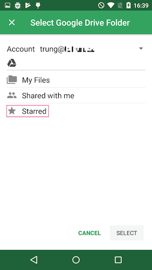 google drive backup and sync update